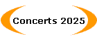 Concerts 2025